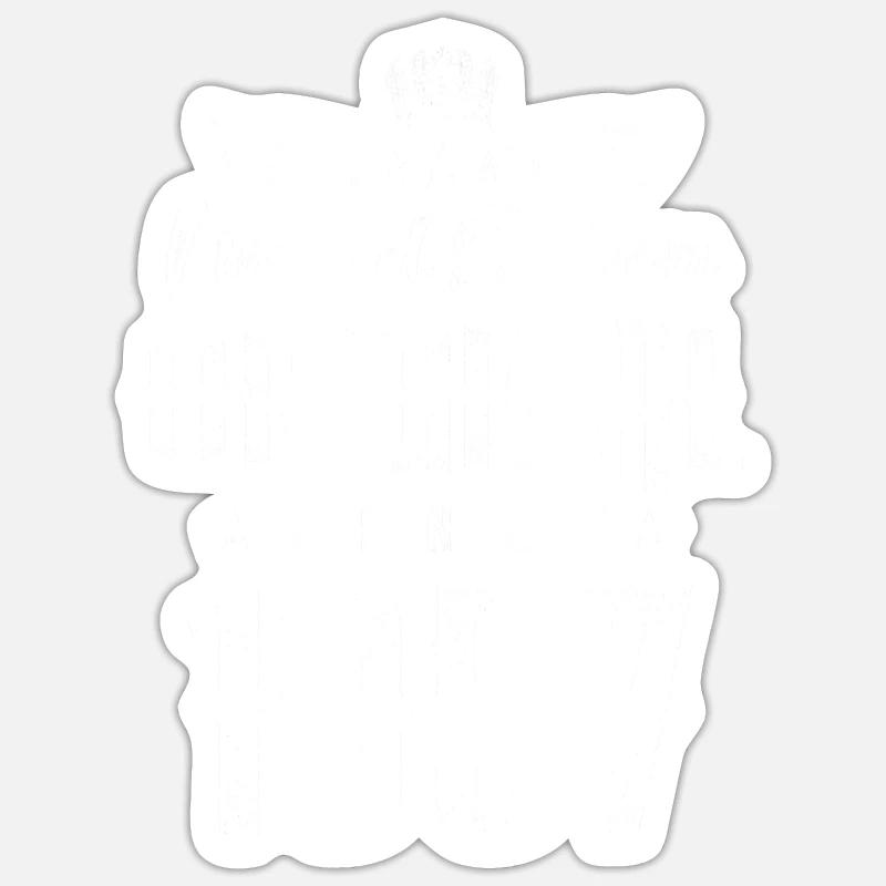 Édition limitée 1957 - Sticker taille S (10 x 10 cm) - blanc mat