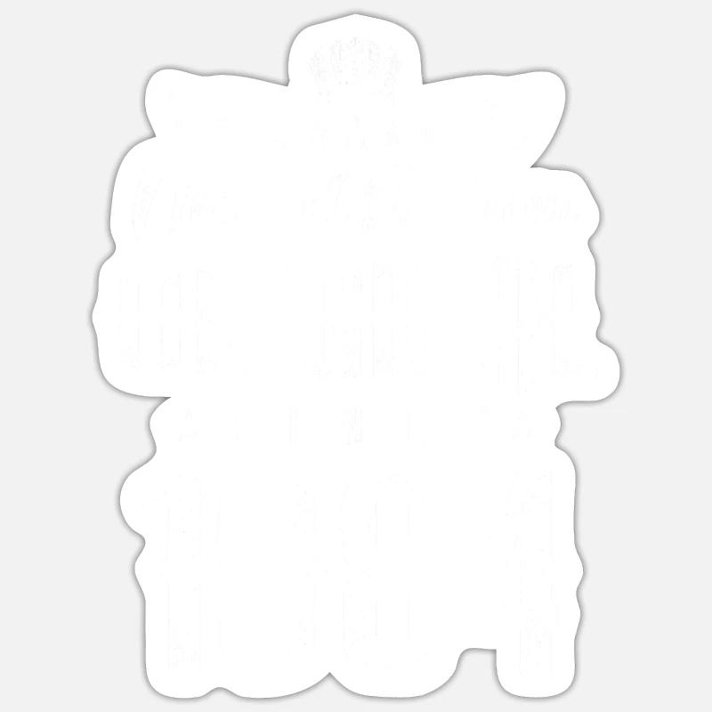 Édition limitée 1984 - Sticker taille S (10 x 10 cm) - blanc mat