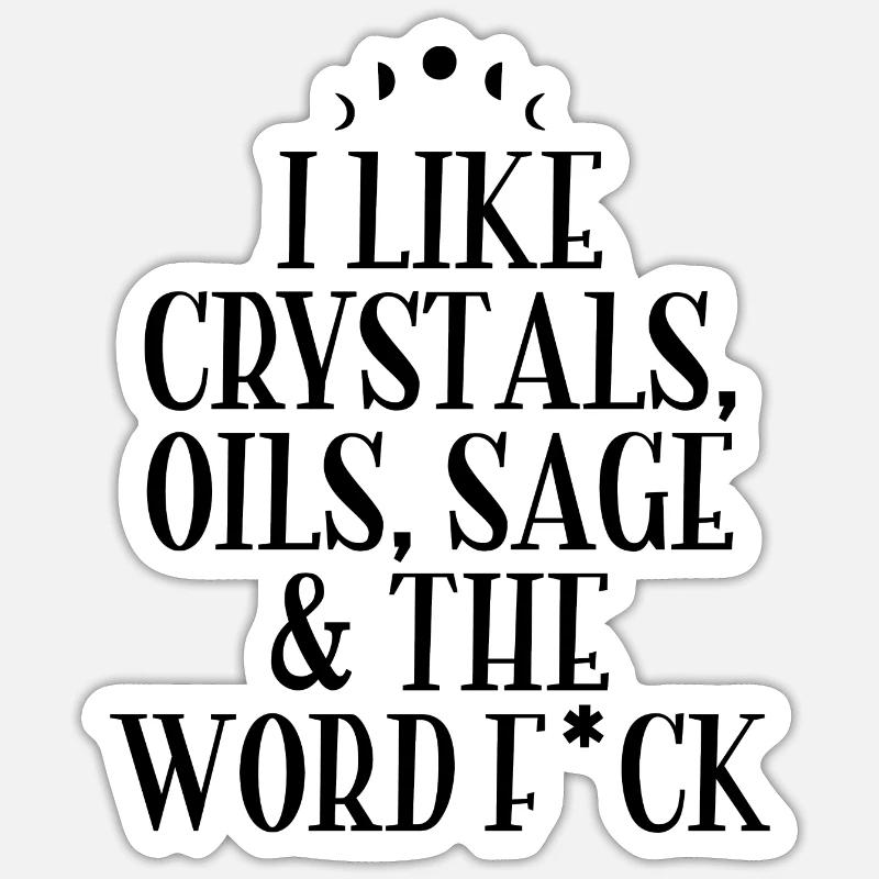 Witchcraft - Sticker size S (10 x 10 cm) - white matte