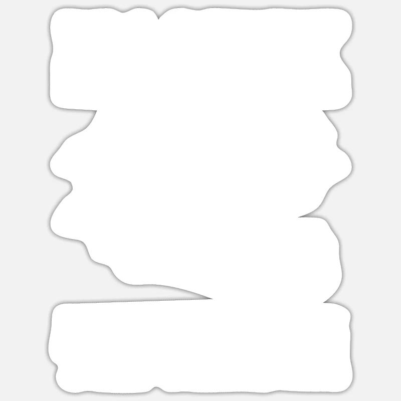 Campfire - Sticker size S (10 x 10 cm) - white matte