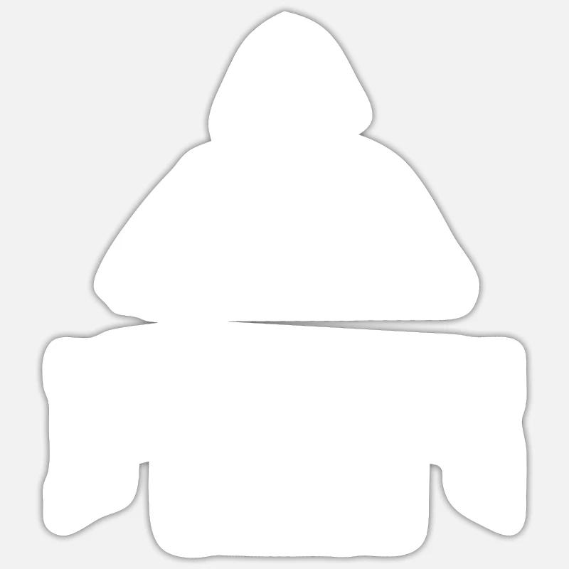Programmierer Coder Software Entwickler - Sticker Größe S (10 x 10 cm) - Mattweiß