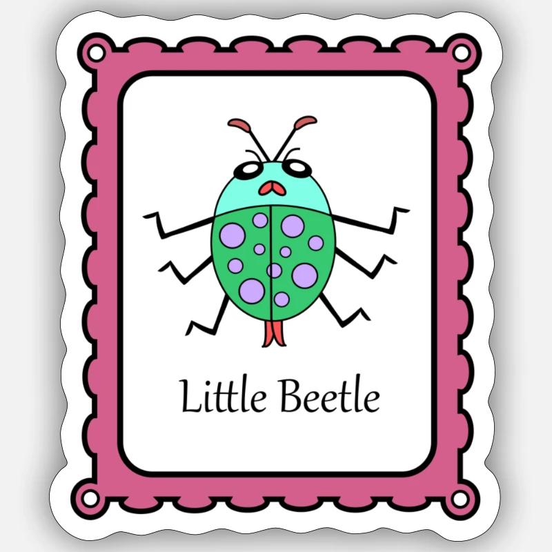 Sticker Größe S (10 x 10 cm) - 