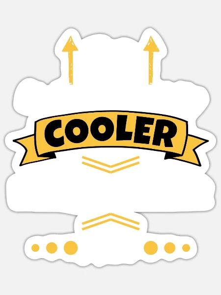 So Sieht Ein Richtig Cooler Architekt aus - Sticker Größe S (10 x 10 cm) - Mattweiß