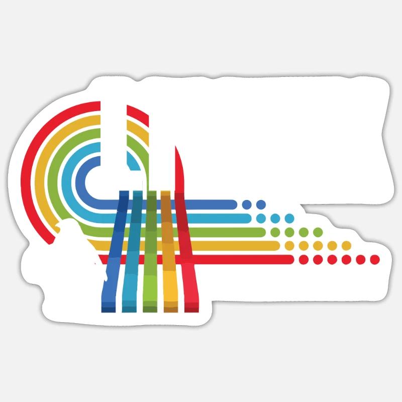 Born To Be Root Pinguin Linux Nerd Coding Geek Sticker Größe S (10 x 10 cm)