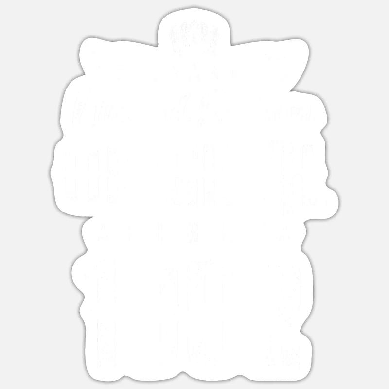 Édition limitée 1992 - Sticker taille S (10 x 10 cm) - blanc mat