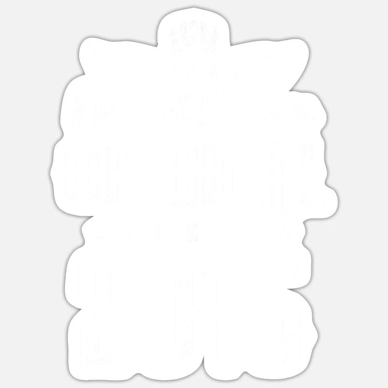 Édition limitée 2015 - Sticker taille S (10 x 10 cm) - blanc mat