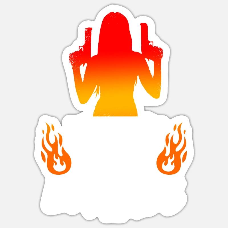 Sticker Größe S (10 x 10 cm) - 