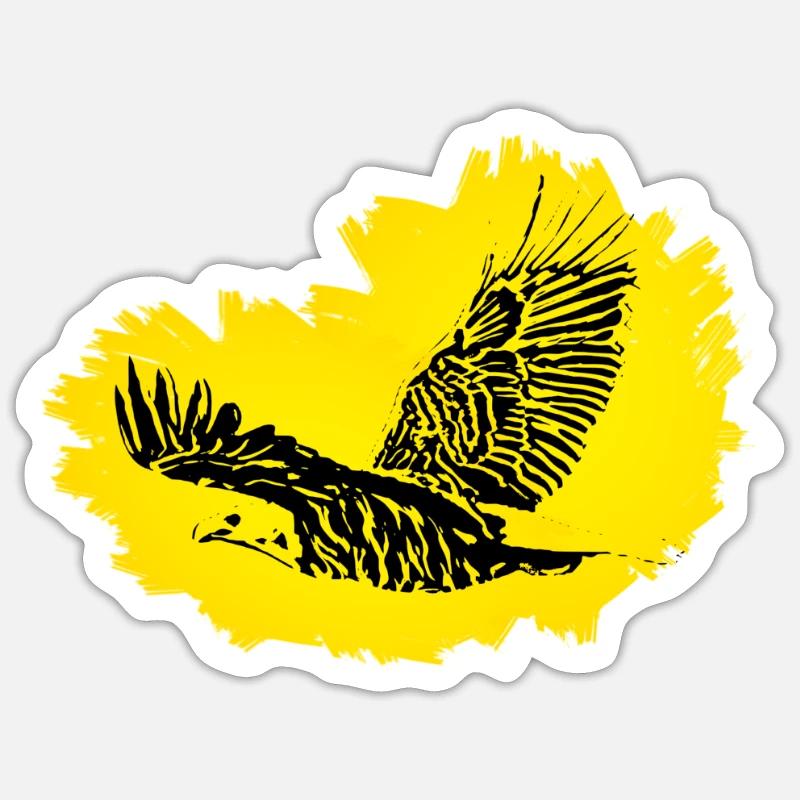 Eagle Sticker size S (10 x 10 cm)
