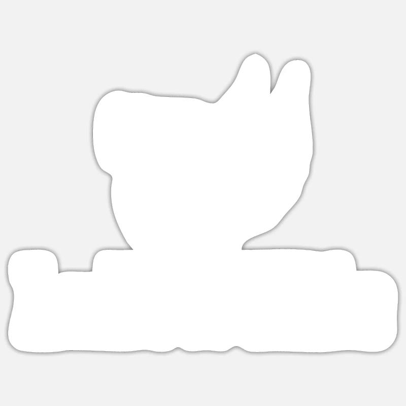 Luftwaffe - Sticker Größe S (10 x 10 cm) - Mattweiß