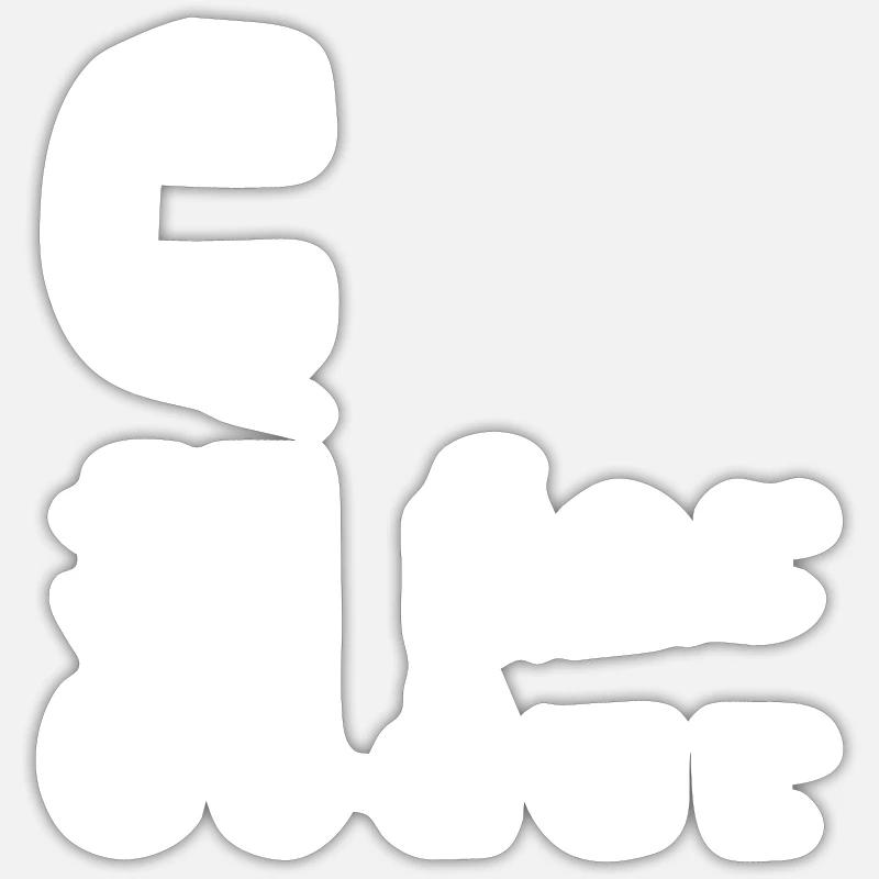 Programmer Coder Software Developer - Sticker size S (10 x 10 cm) - white matte