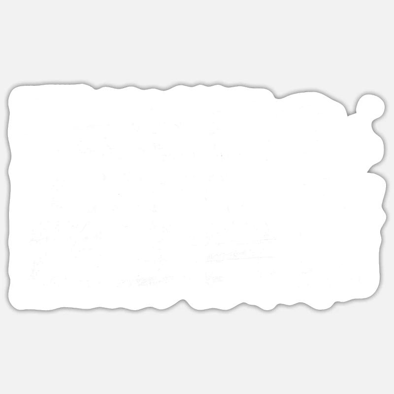 Programmierer Coder Software Entwickler - Sticker Größe S (10 x 10 cm) - Mattweiß