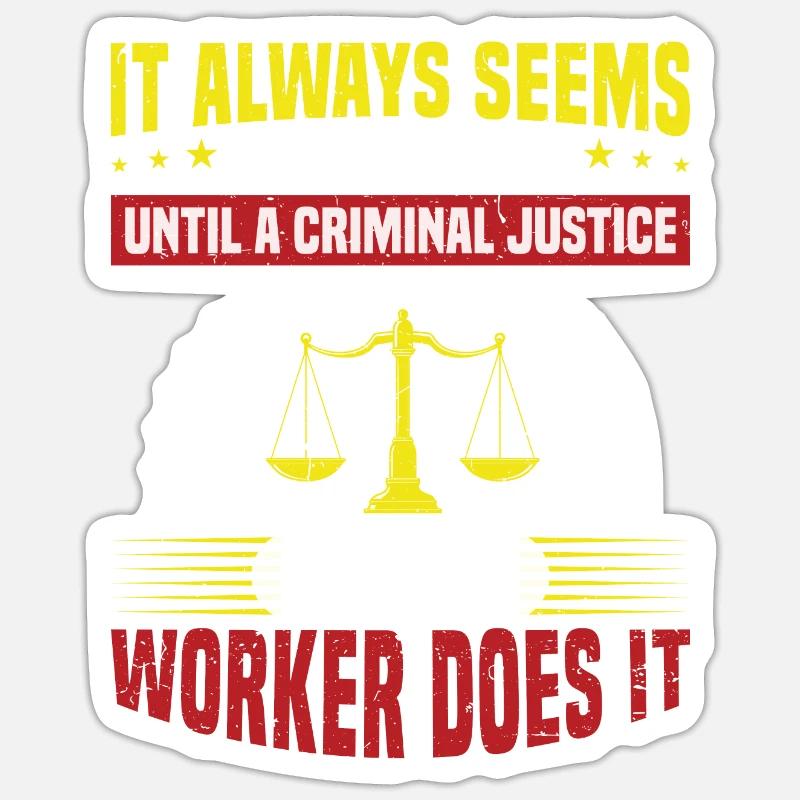 It Always Seems Impossible - Sticker Größe S (10 x 10 cm) - Mattweiß