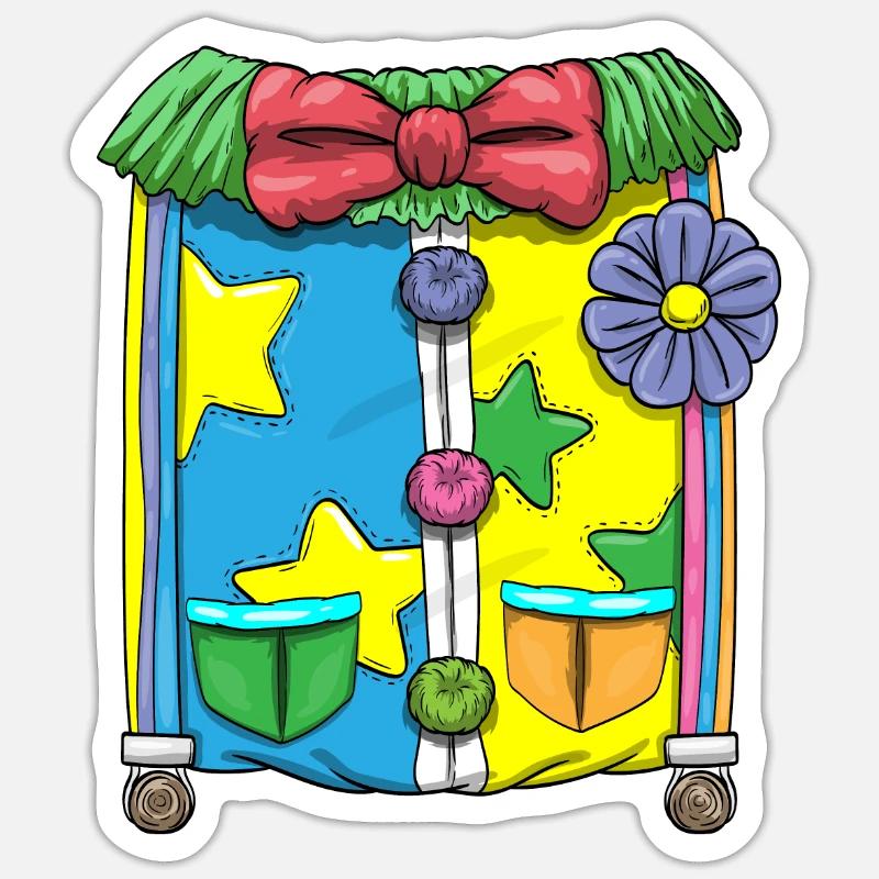 Sticker taille S (10 x 10 cm) - 