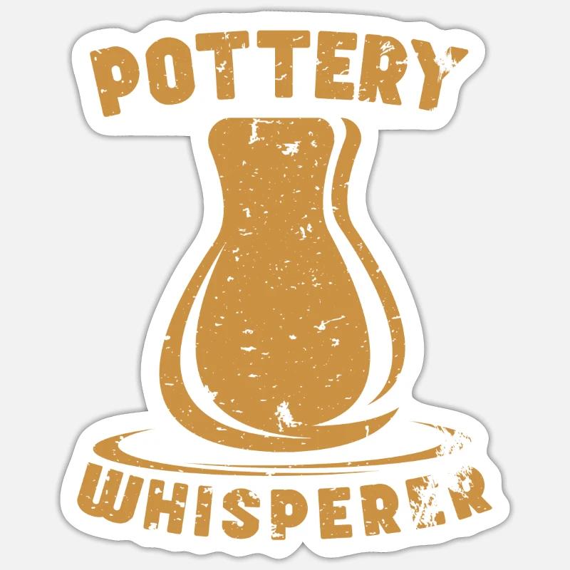 Pottery Ceramic Pottery Pottery Pottery Sticker size S (10 x 10 cm)