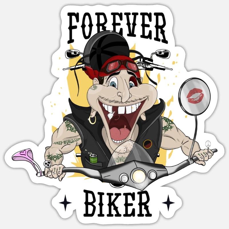Sticker Größe S (10 x 10 cm) - 
