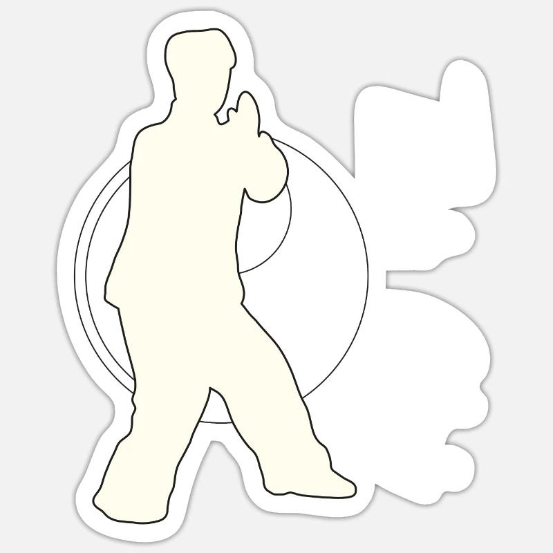 Sticker taille S (10 x 10 cm) - 