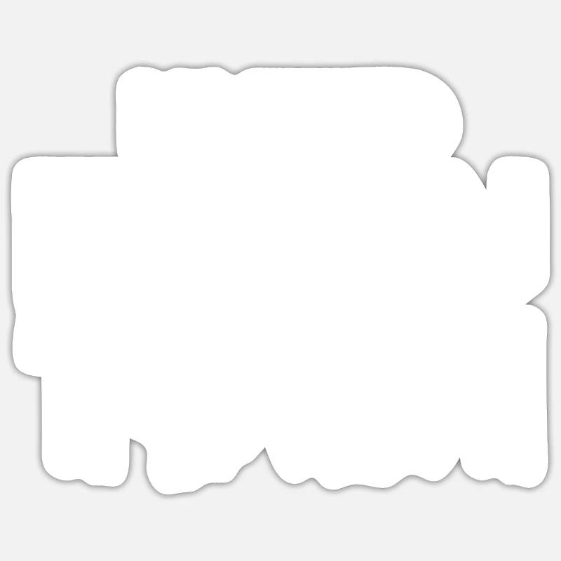 Édition limitée 1961 - Sticker taille S (10 x 10 cm) - blanc mat