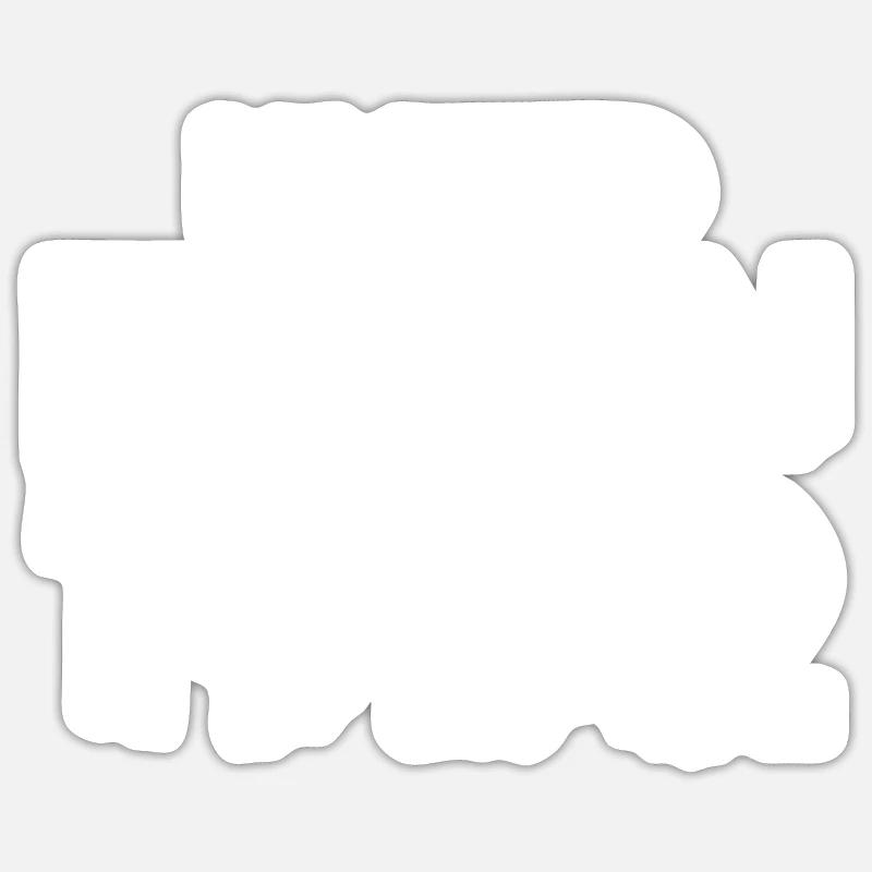Édition limitée 1952 - Sticker taille S (10 x 10 cm) - blanc mat