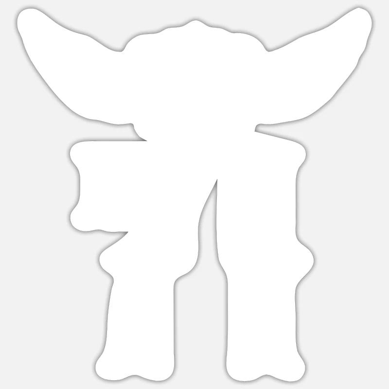 Sticker taille S (10 x 10 cm) - 