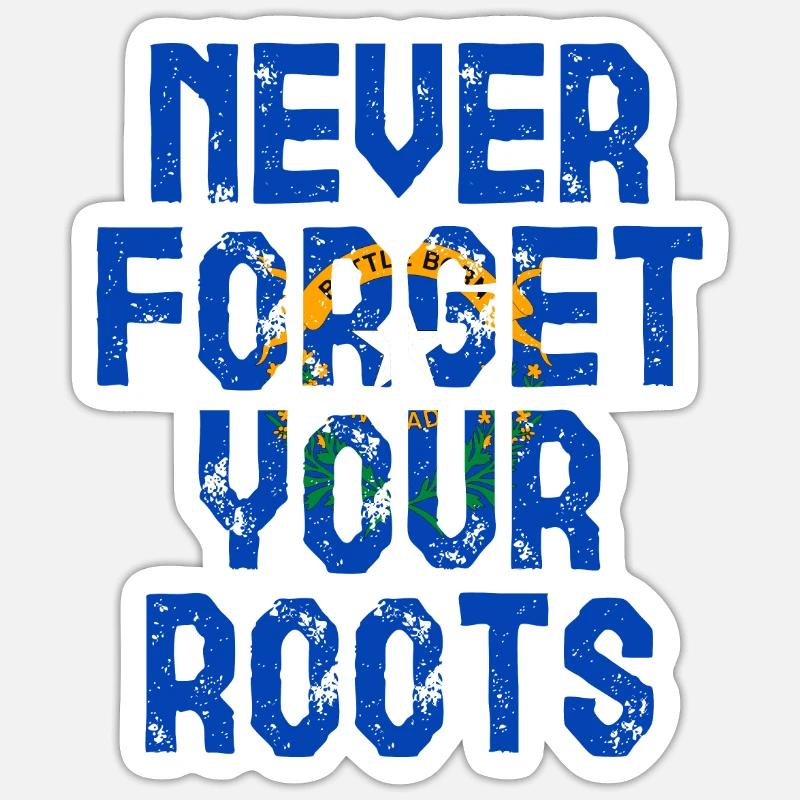 Nevada root gift Sticker size S (10 x 10 cm)