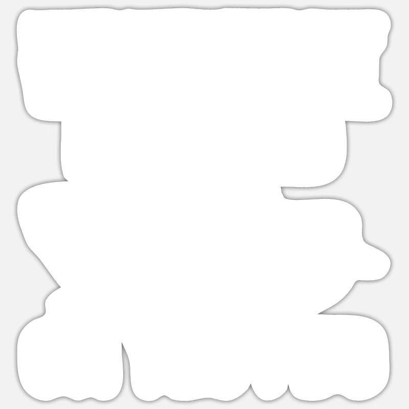 Sticker Größe S (10 x 10 cm) - 