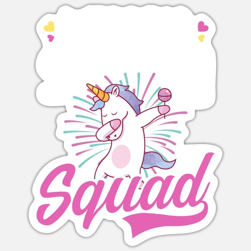 Speaker Wedding Speech Squad - Sticker size S (10 x 10 cm) - white matte
