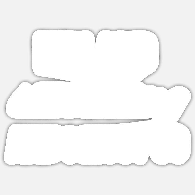 Finlande - Sticker taille S (10 x 10 cm) - blanc mat