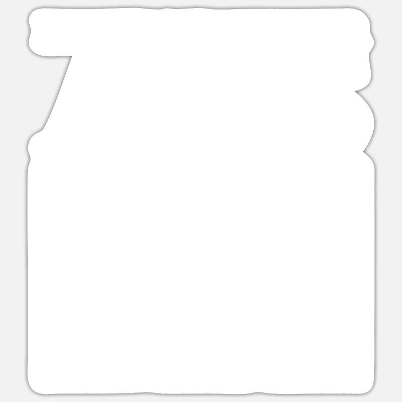 HOLZHANDWERKER APPS - Sticker Größe S (10 x 10 cm) - Mattweiß