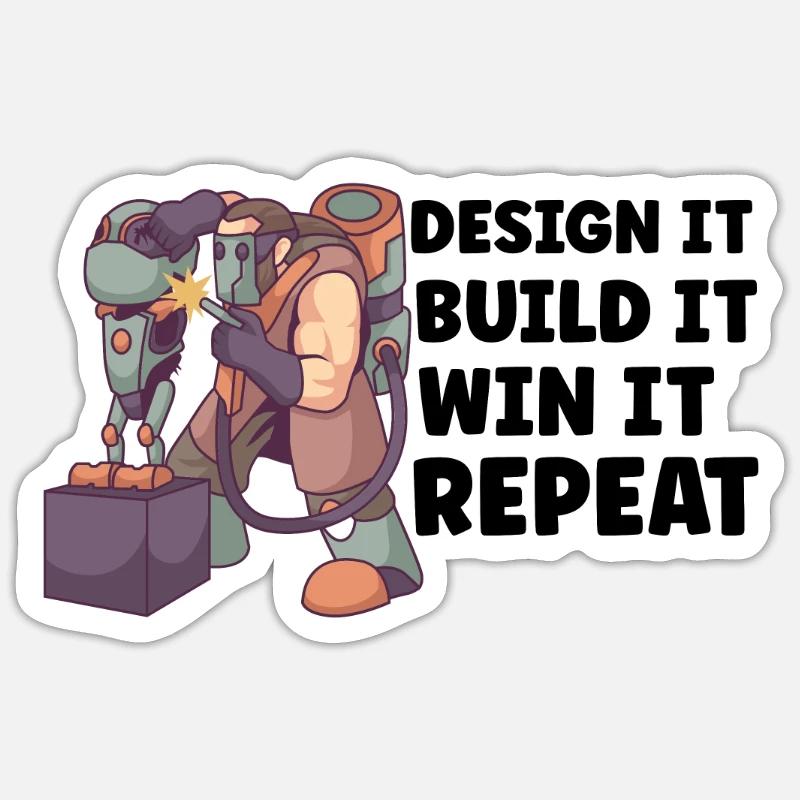 Robotics Engineer For Machine Learning Sticker size S (10 x 10 cm)