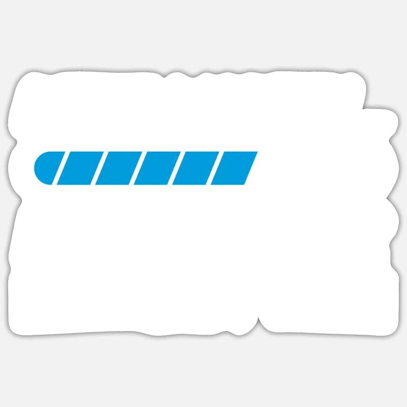 Bitte Warten...Projektleiter Lädt Sticker Größe S (10 x 10 cm)