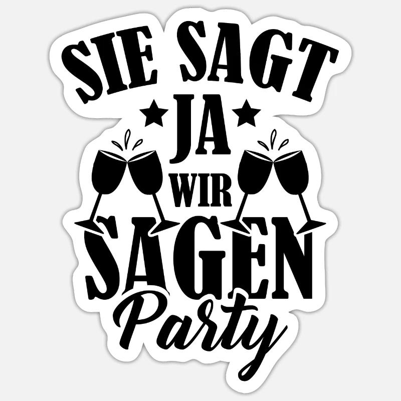 Sticker Größe S (10 x 10 cm) - 