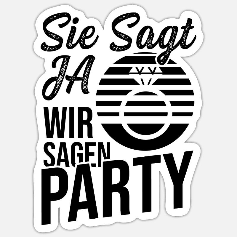 Sticker Größe S (10 x 10 cm) -