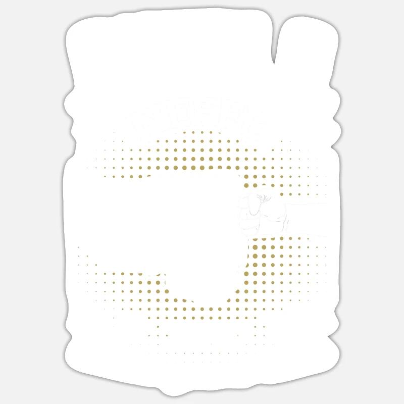 Onkel Neffe Onkels Geschenk - Sticker Größe S (10 x 10 cm) - Mattweiß