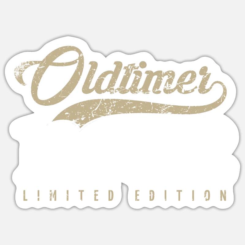 geburtstag oldtimerOldtimer 1982 40. Geburtstag 40 - Sticker Größe S (10 x 10 cm) - Mattweiß
