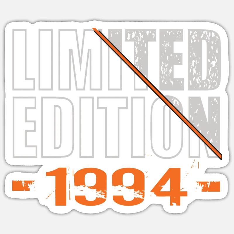 Édition limitée 1994 - Sticker taille S (10 x 10 cm) - blanc mat