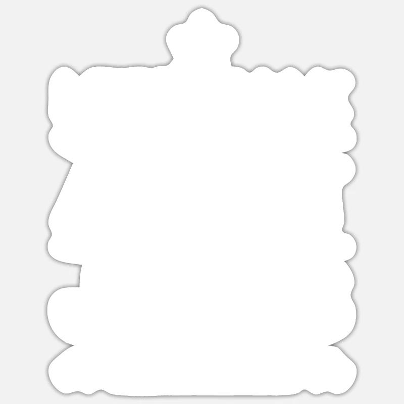 Let's Talk About Jesus - Sticker size S (10 x 10 cm) - white matte