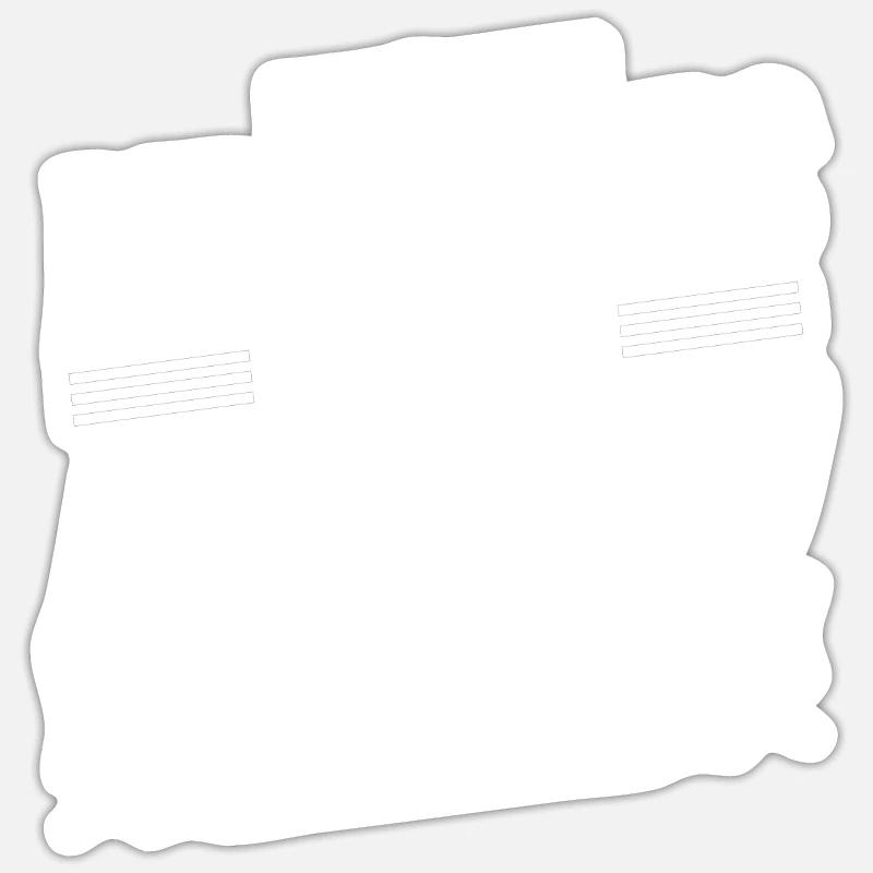 Sticker formato S (10 x 10 cm) - 