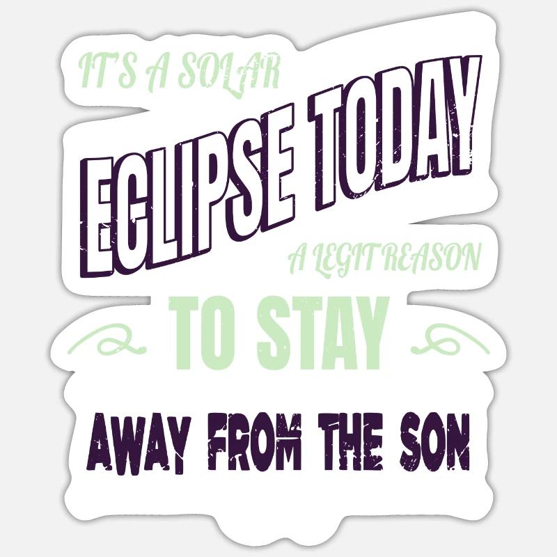 awesome present idea funny statement night sky art Sticker Größe S (10 x 10 cm)