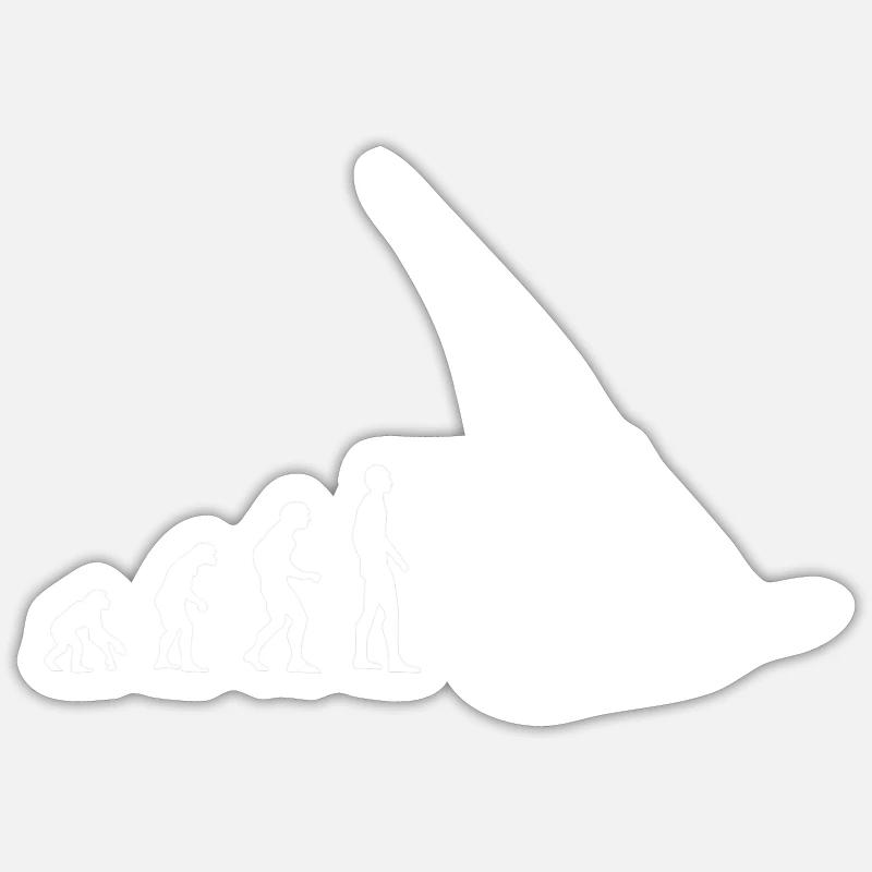 Evolution Windsurfing Windsurfen Sport Hobby Sticker size S (10 x 10 cm)