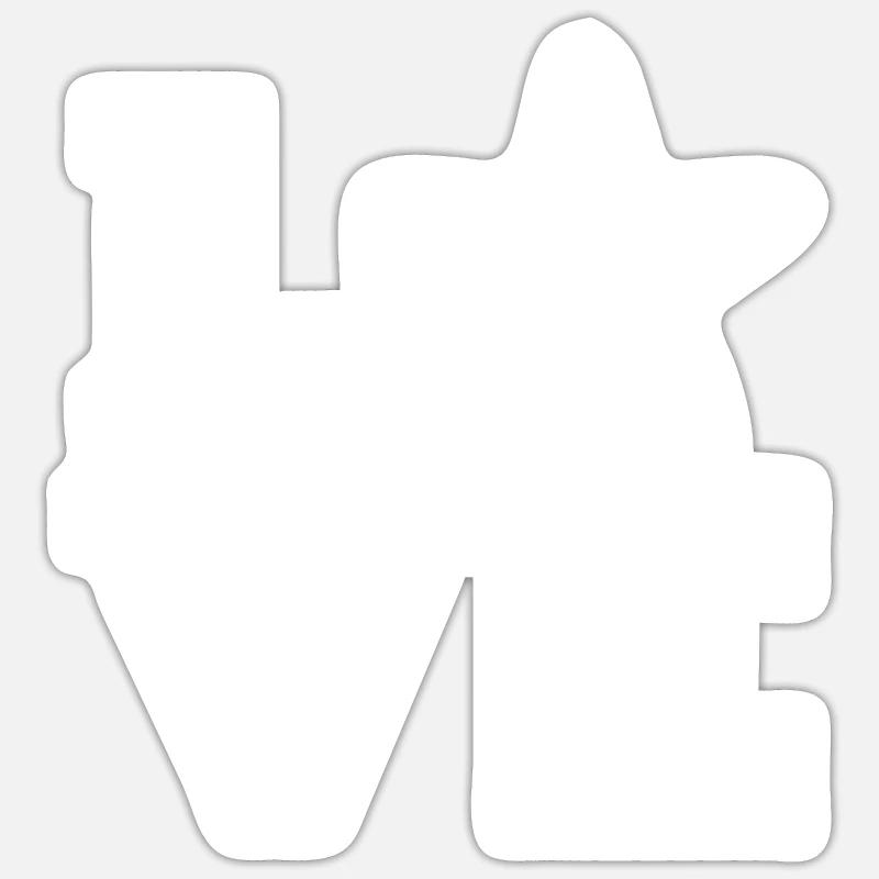 Seestern Sticker Größe S (10 x 10 cm)