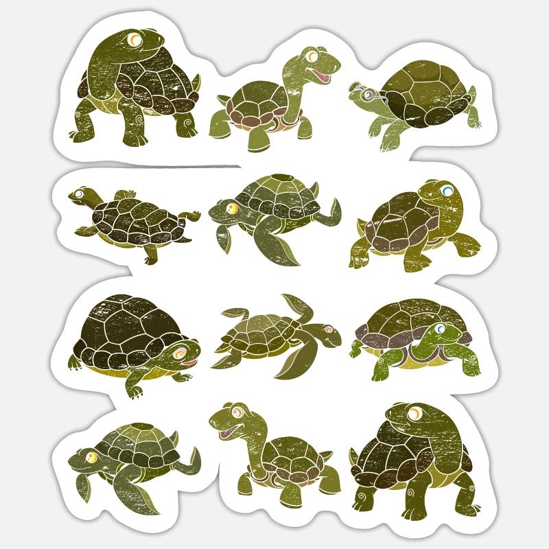 Sticker Größe S (10 x 10 cm) - 
