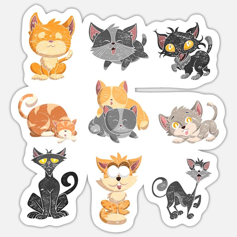 Sticker Größe S (10 x 10 cm) - 