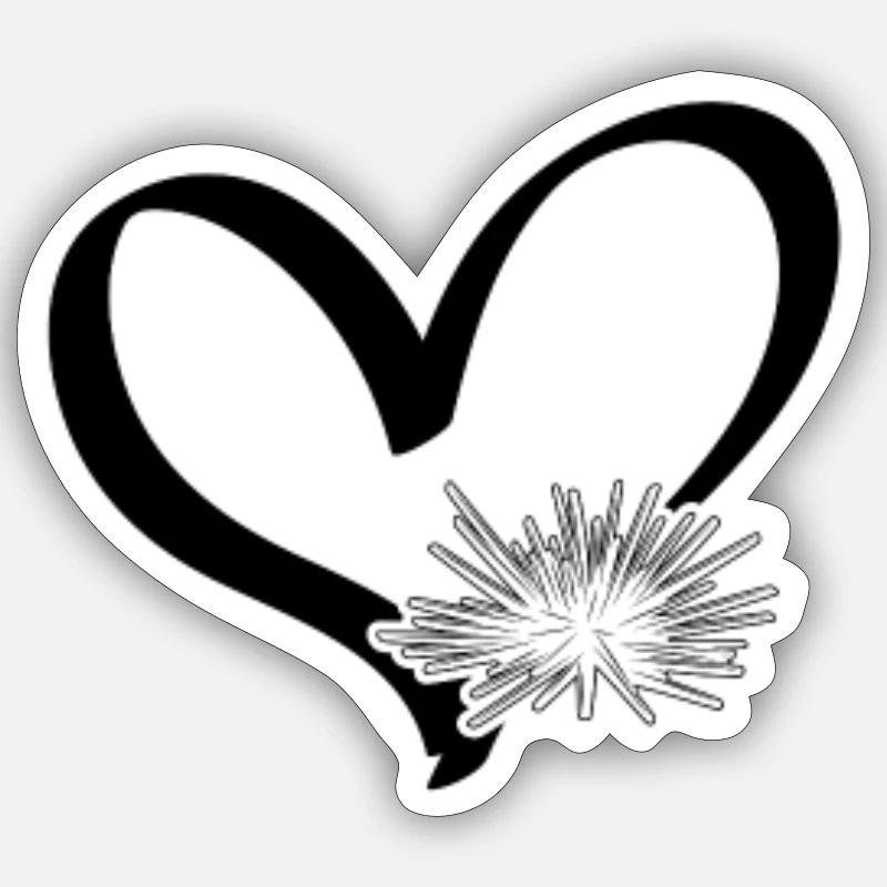 Sticker taille S (10 x 10 cm) -