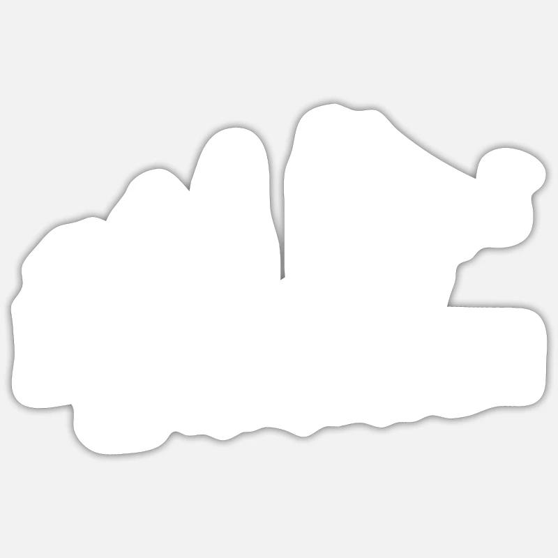 Break Dance Evolution - Taumeln Sticker Größe S (10 x 10 cm)