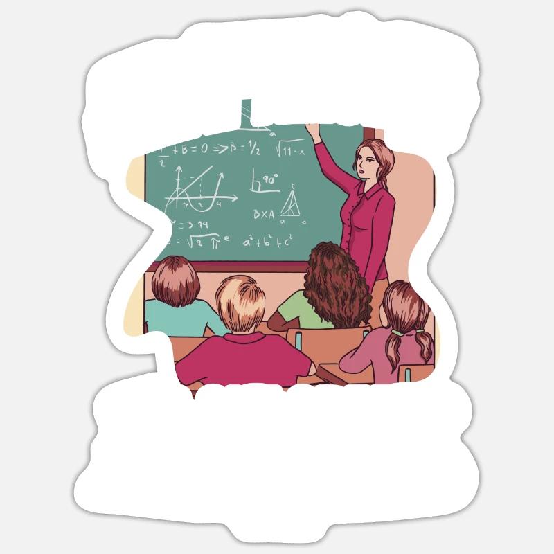 Sticker Größe S (10 x 10 cm) - 