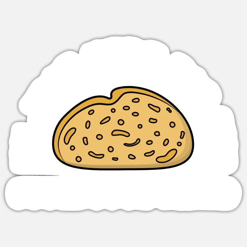 Sourdough Bread Baking Bakers Sourdough Starter Sticker size S (10 x 10 cm)