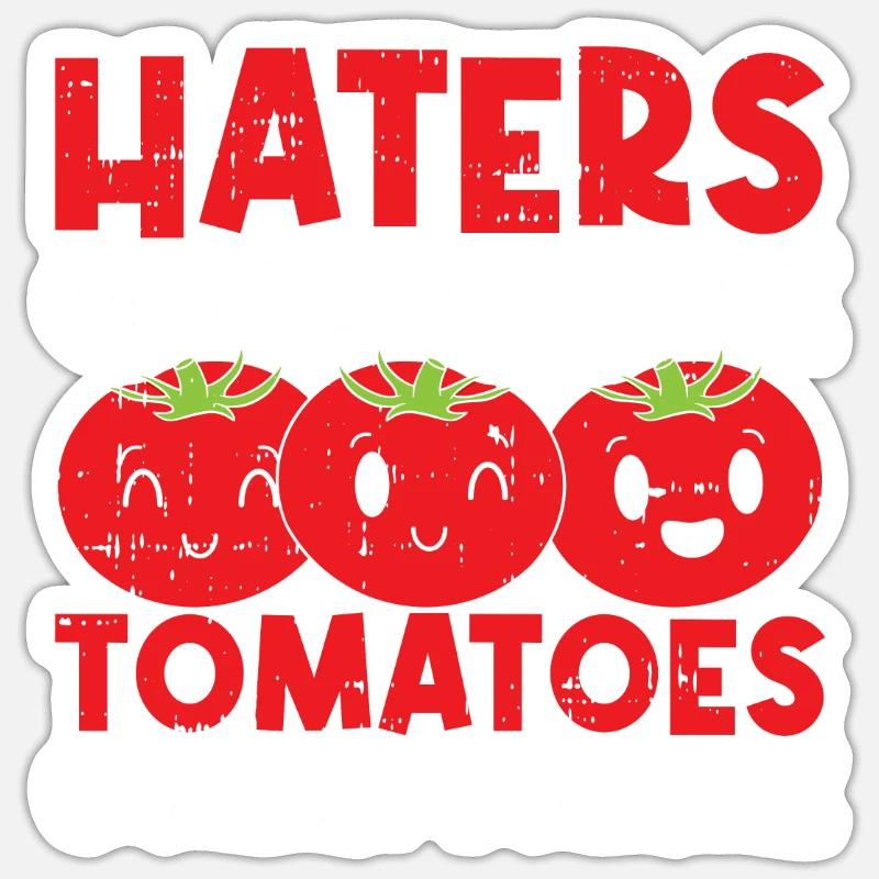 Tomate Sticker Größe S (10 x 10 cm)