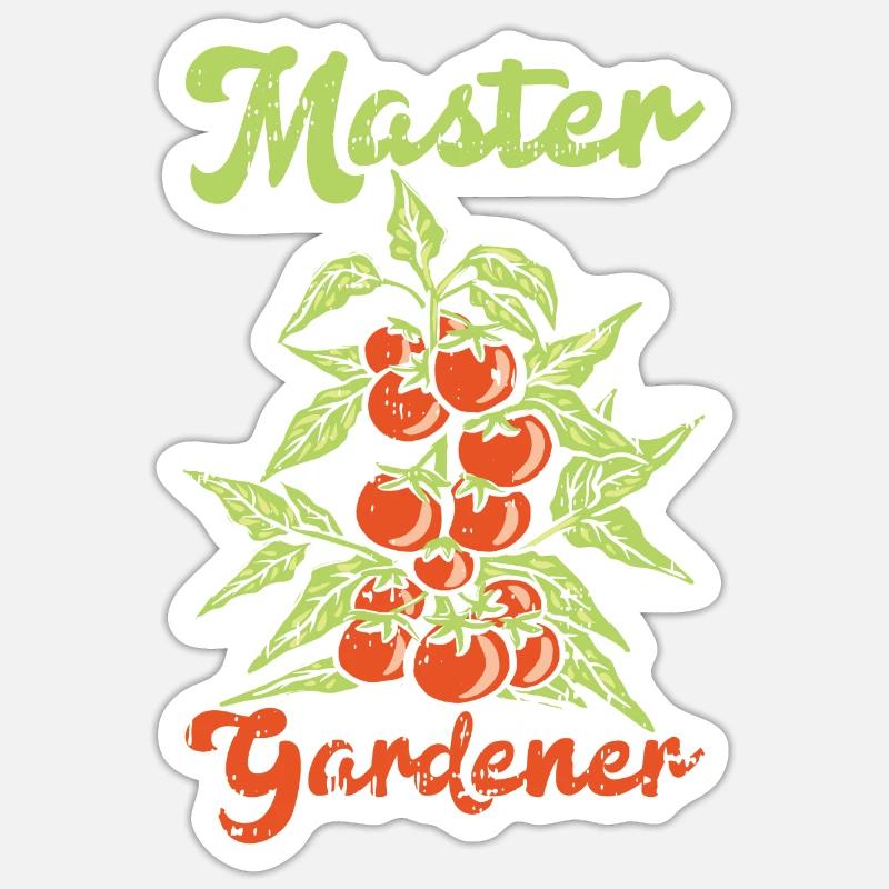 Tomate Sticker Größe S (10 x 10 cm)