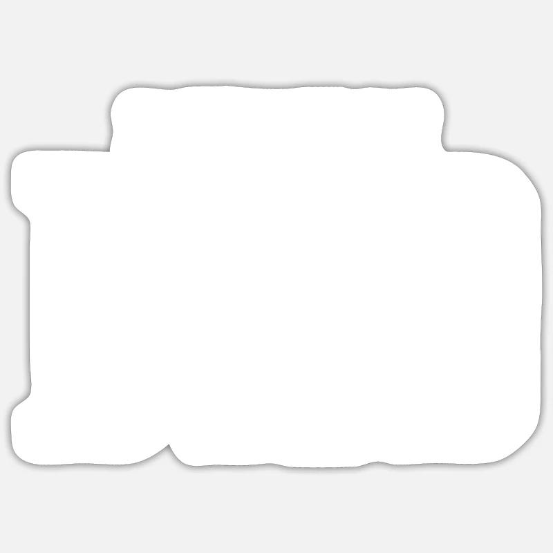 Schipperke Papa - Sticker taille S (10 x 10 cm) - blanc mat