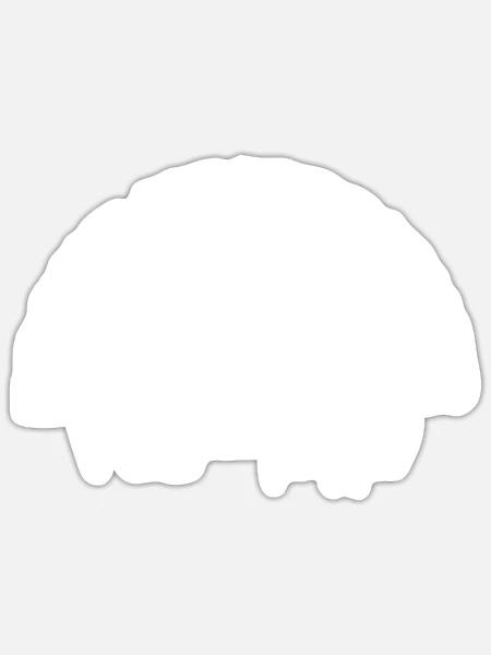 Stolzer Hauseigentümer Haus Hausbesitzer Hausherr - Sticker Größe S (10 x 10 cm) - Mattweiß